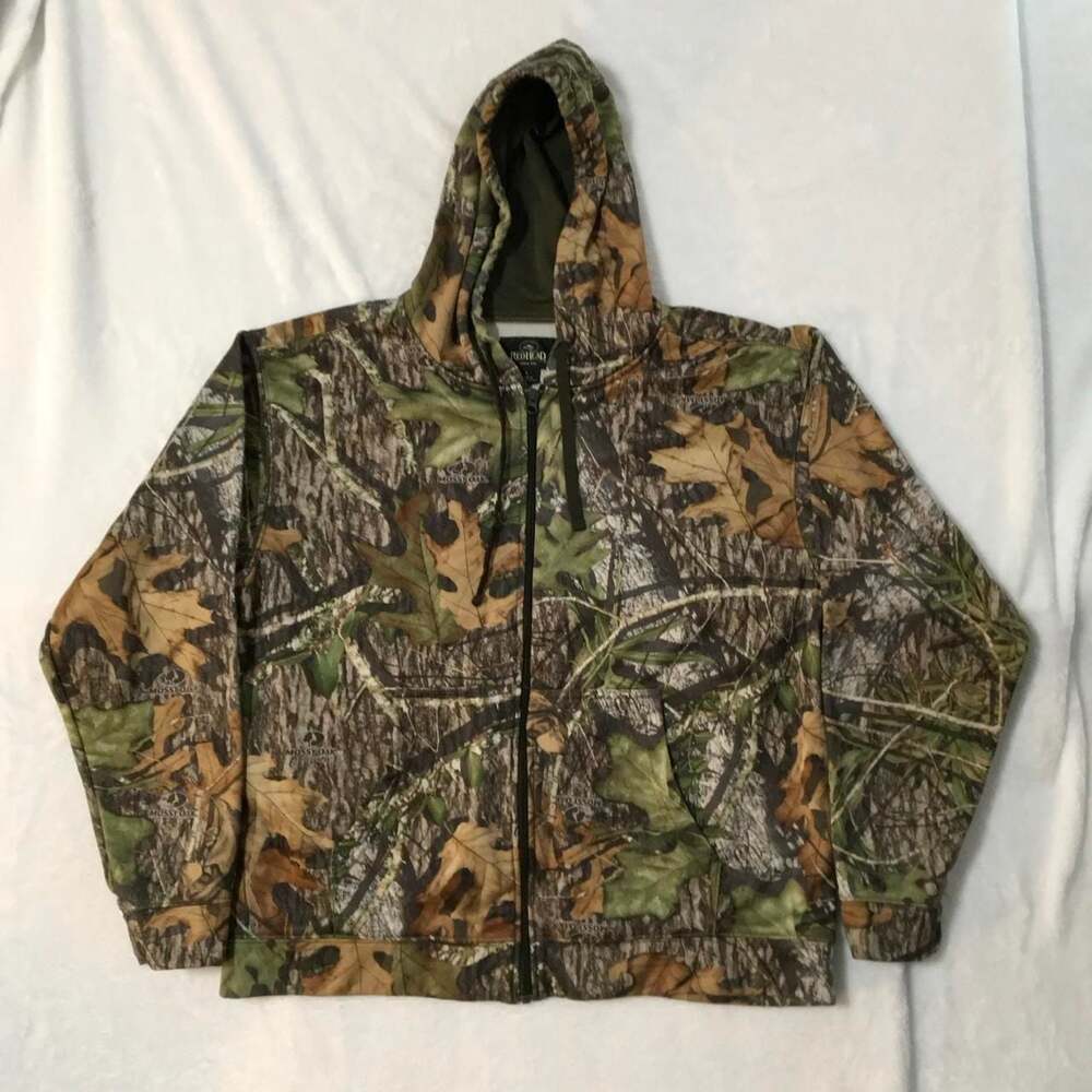 RedHead Mossy Oak Camo Full Zip Hoodie